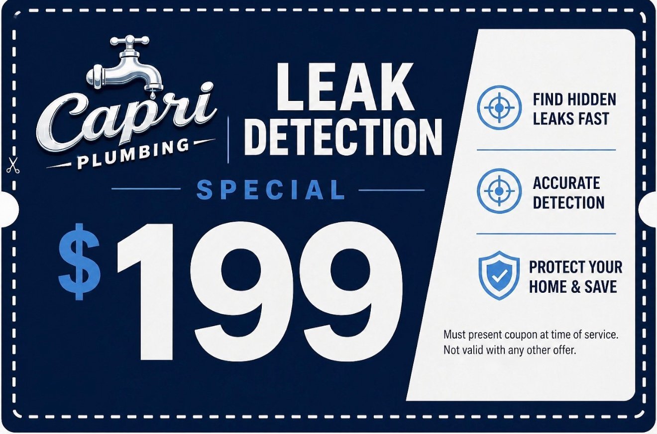 Leak Detection Special — $199